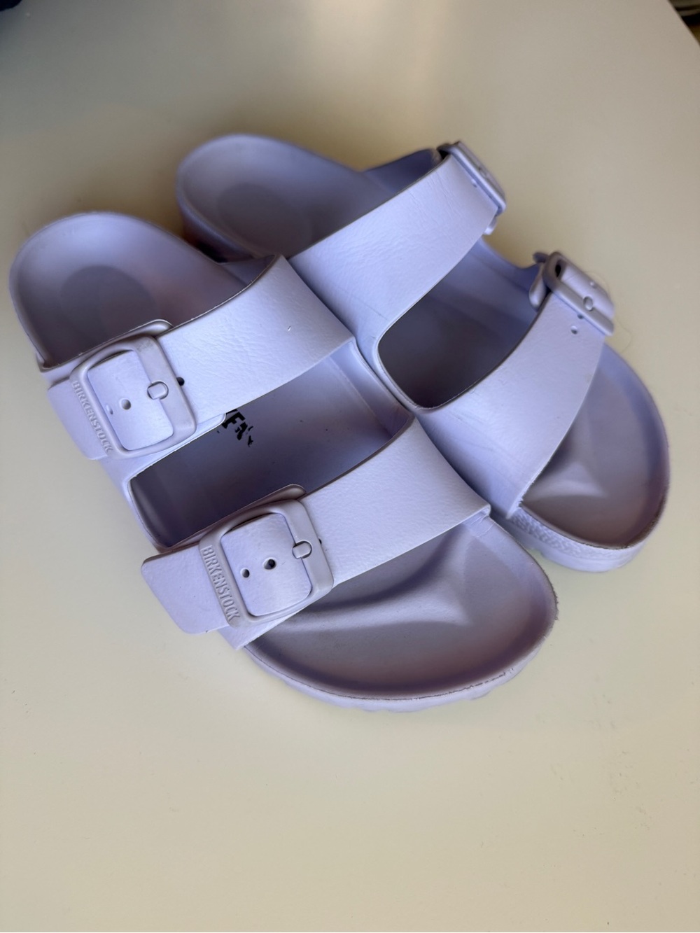 Birkenstock Kids Ladies Eva Sandals Pale Lavender Size 36 5